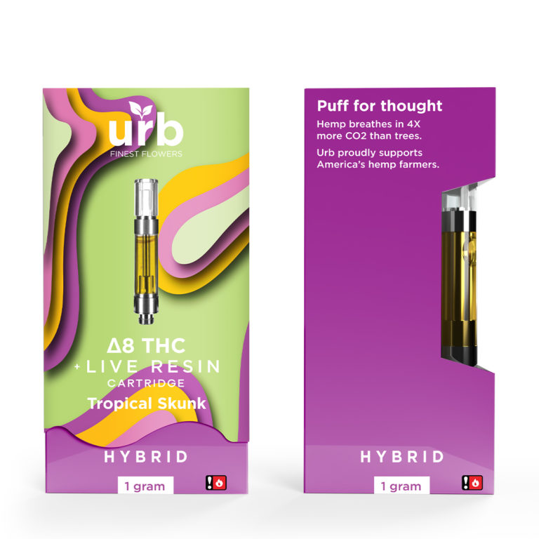 Delta 8 THC Live Resin Cartridges By Urb