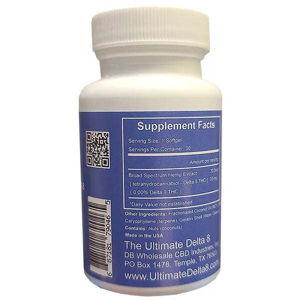 Delta 8 Softgels By Ultimate