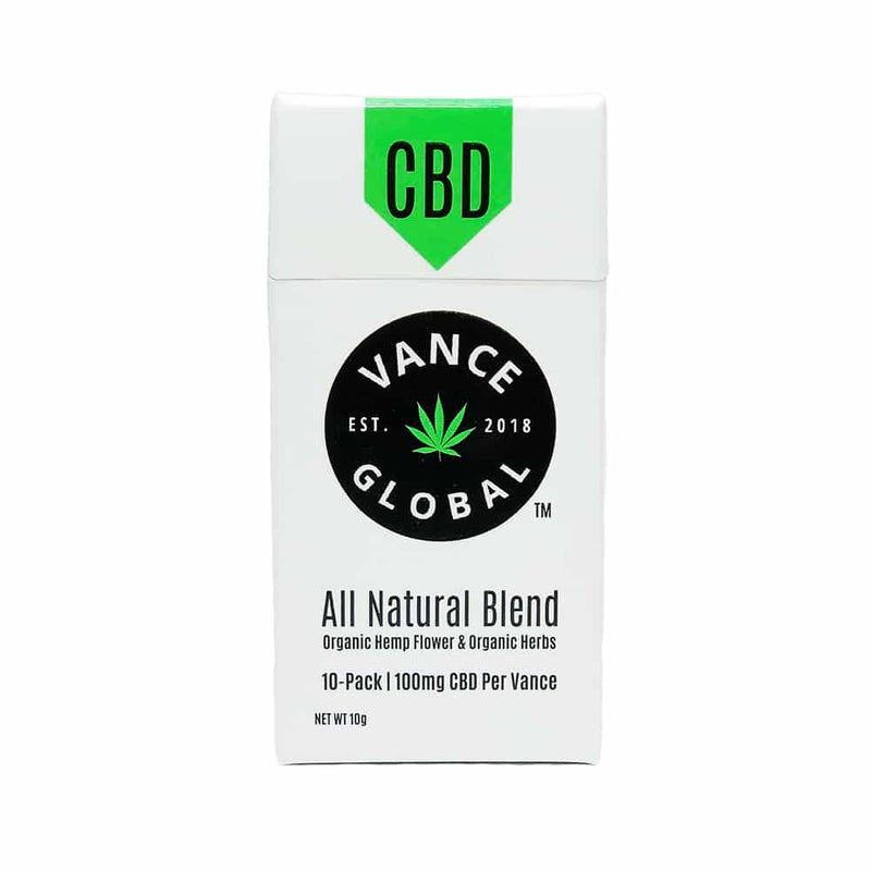 All Natural Blend CBD Flower Joints By Vance Global