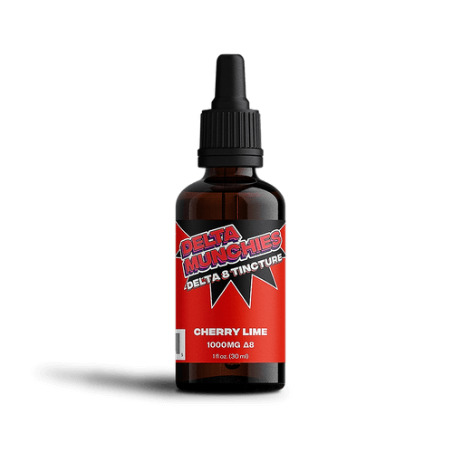 Cherry Lime Delta 8 THC Tincture By Delta Munchies