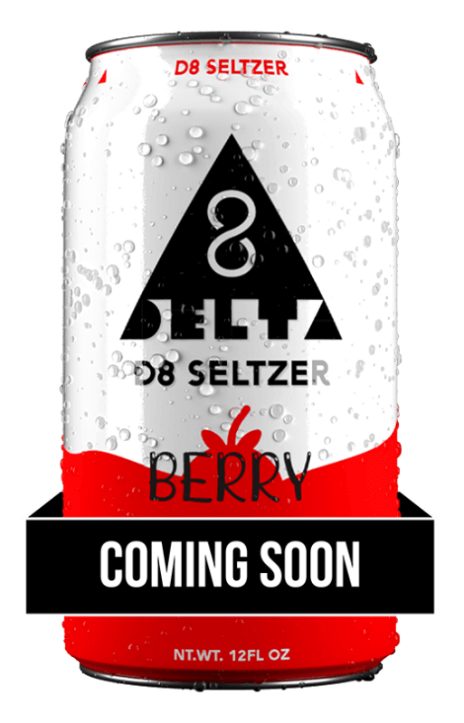 Berry Delta 8 Drink By D8 Seltzer