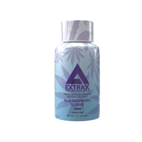 Blue Raspberry Slushie Delta 9 THC Shot By Delta Extrax (Delta Effex)