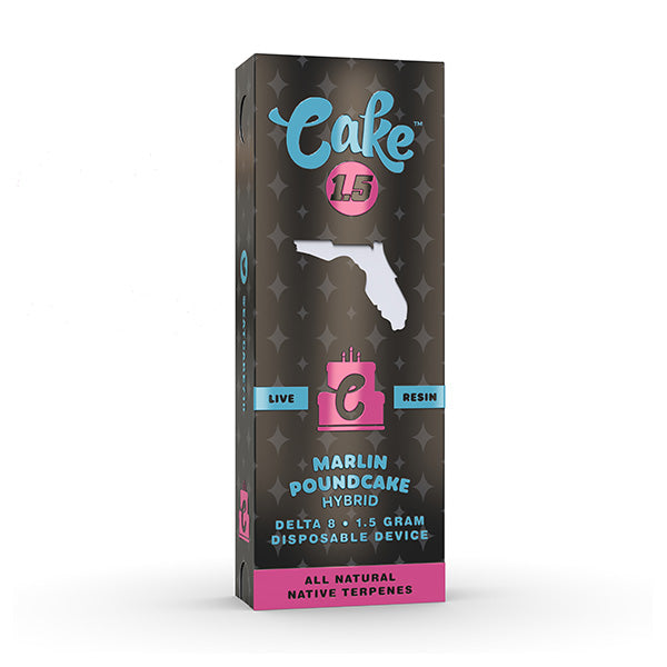 Live Resin Delta 8 Disposable Vape Device By Cake
