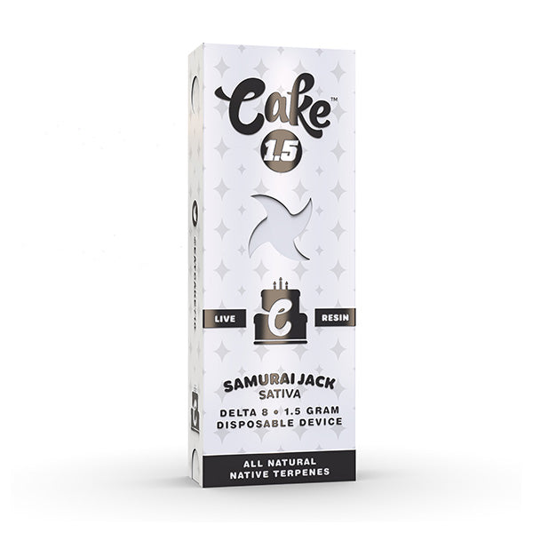 Live Resin Delta 8 Disposable Vape Device By Cake