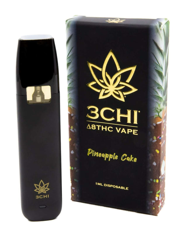 Pineapple Cake Indica Delta 8 THC Disposable Vape Pen By 3Chi