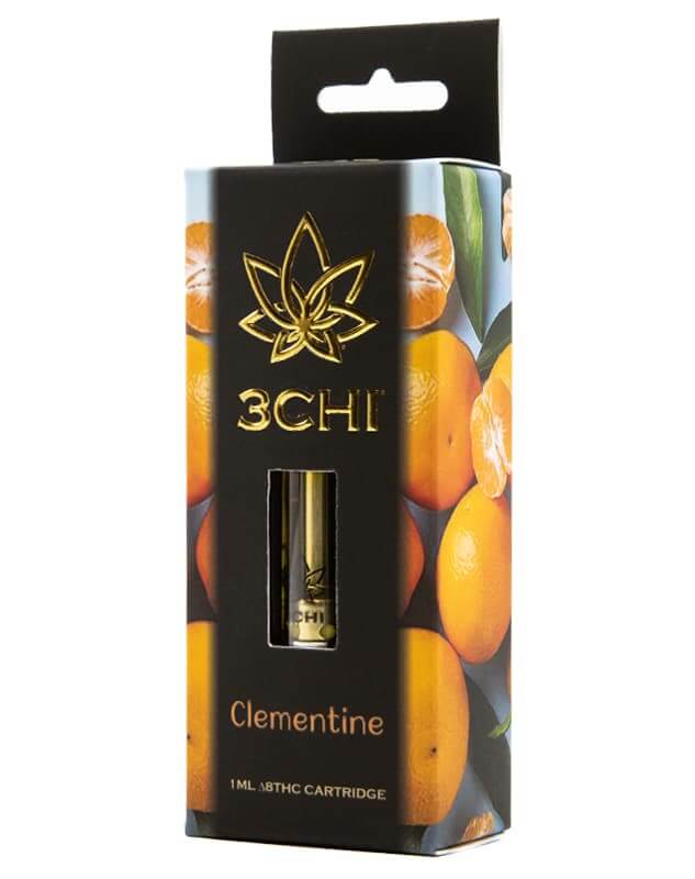 Clementine Sativa Delta 8 THC Vape Cartridge By 3Chi