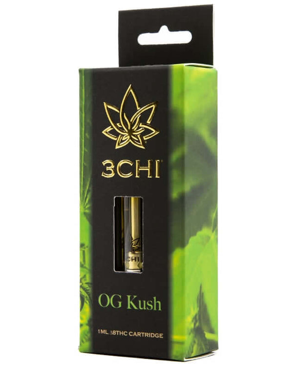 OG Kush Sativa Delta 8 THC Vape Cartridge By 3Chi