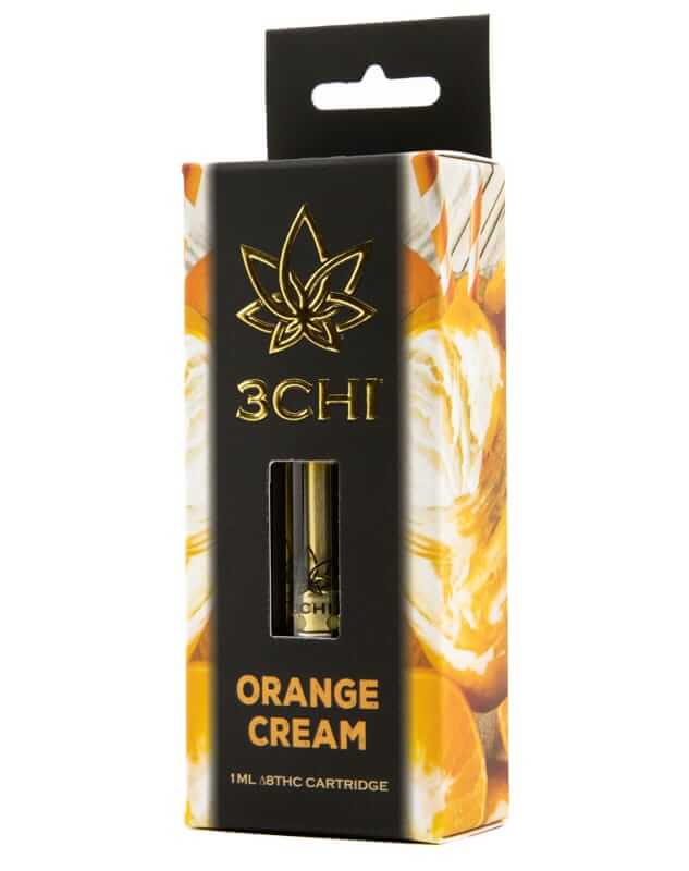 Orange Cream Hybrid Delta 8 THC Vape Cartridge By 3Chi
