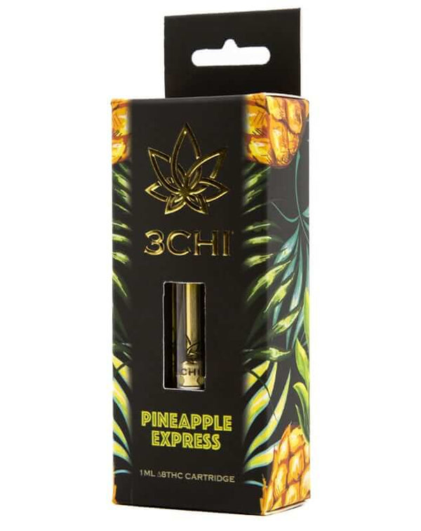 Pineapple Express Sativa Delta 8 THC Vape Cartridge By 3Chi