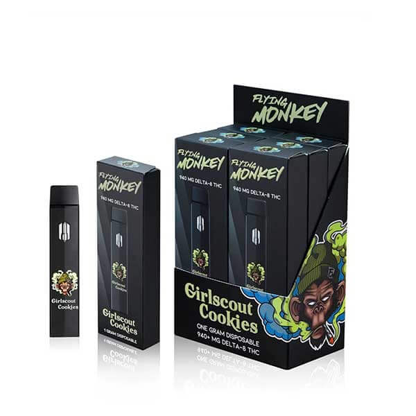 Girl Scout Cookies Hybrid Delta 8 Disposable Vape Pen By Flying Monkey