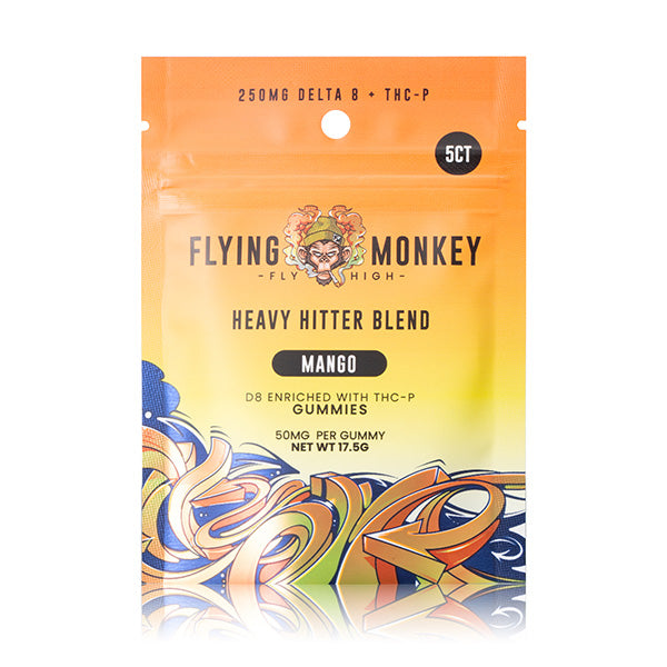 Flying Monkey | Delta 8 + THC-P Heavy Hitter Blend Gummies - 250mg
