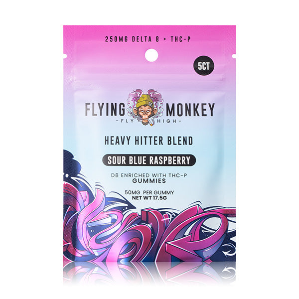 Flying Monkey | Delta 8 + THC-P Heavy Hitter Blend Gummies - 250mg