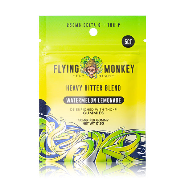Flying Monkey | Delta 8 + THC-P Heavy Hitter Blend Gummies - 250mg
