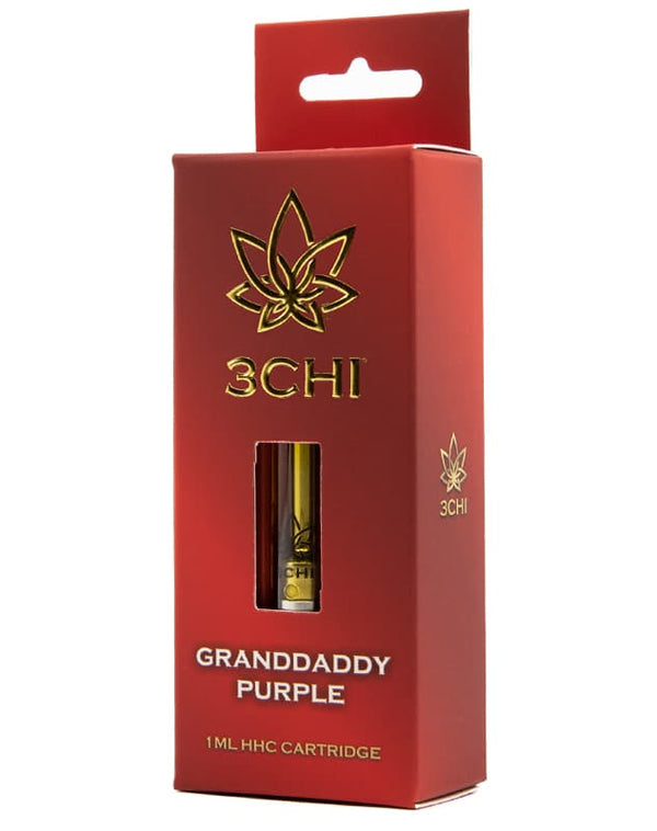 Granddaddy Purple Indica HHC Vape Cartridge By 3Chi
