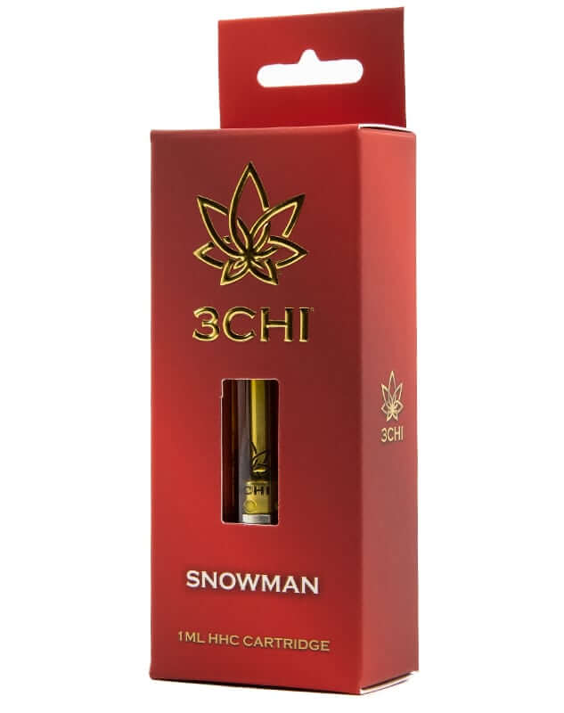 Snowman Sativa HHC Vape Cartridge By 3Chi