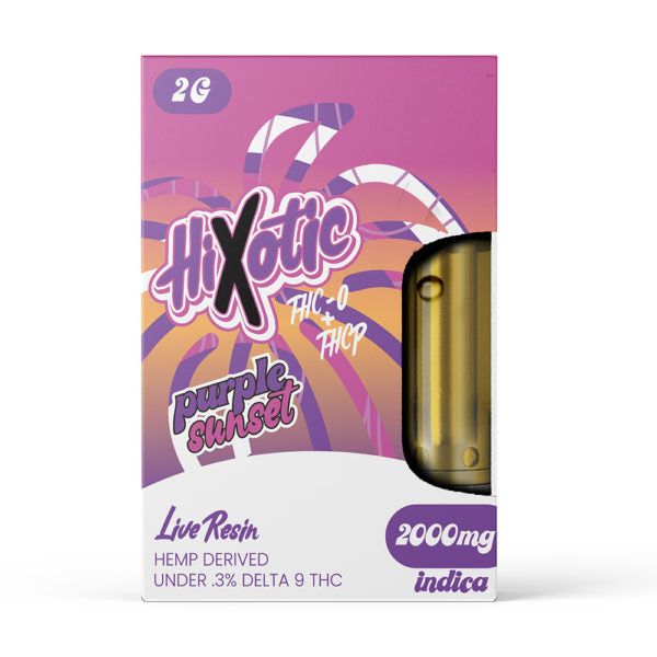 Live Resin THC-O + THC-P Cartridge By HiXotic