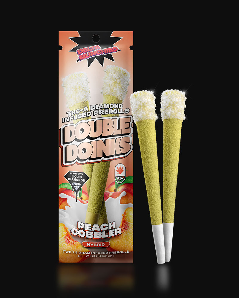 THC-A Diamond Infused Pre Rolls By Delta Munchies