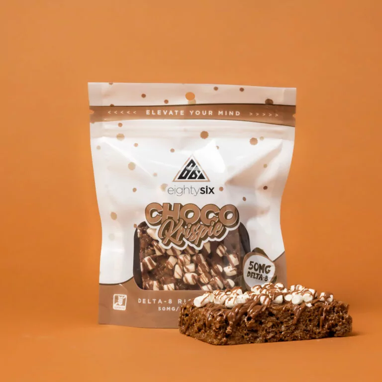 Delta 8 THC Rice Krispie Treats By Eighty Six