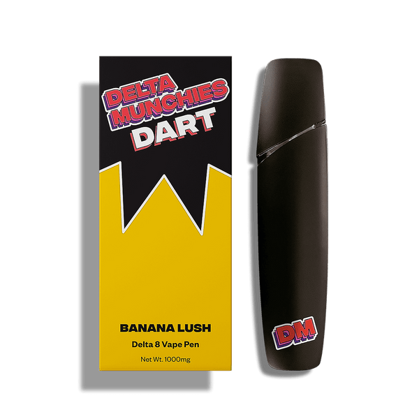 Banana Lush Hybrid Delta 8 Disposable Vape Pen By Delta Munchies