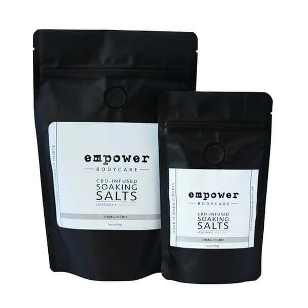 Soaking CBD Salt By Empower