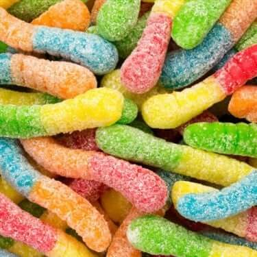 Delta 8 Mini Gummy Worms By Clocked Out