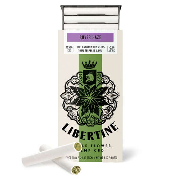 Libertine Suver Haze Sativa CBD Sticks By Omura