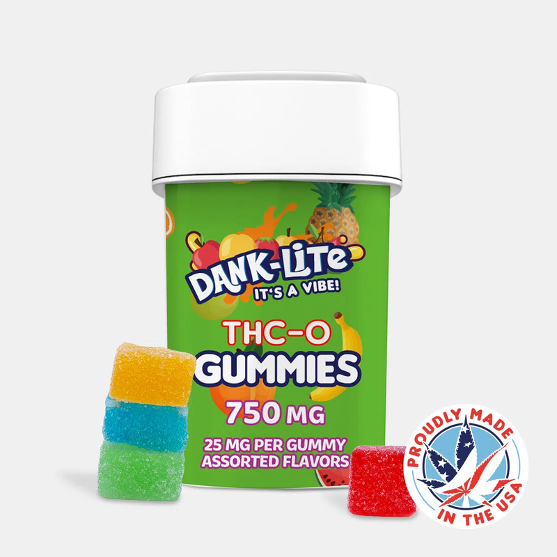 Assorted THC-O Gummies By Dank Lite