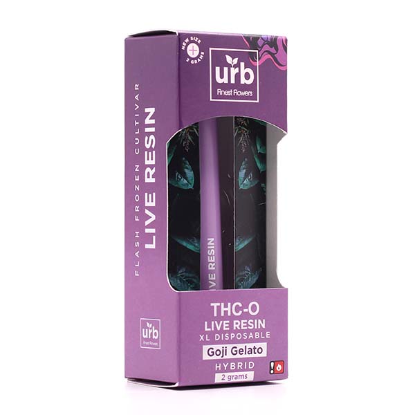 THC-O Live Resin Disposables By Urb
